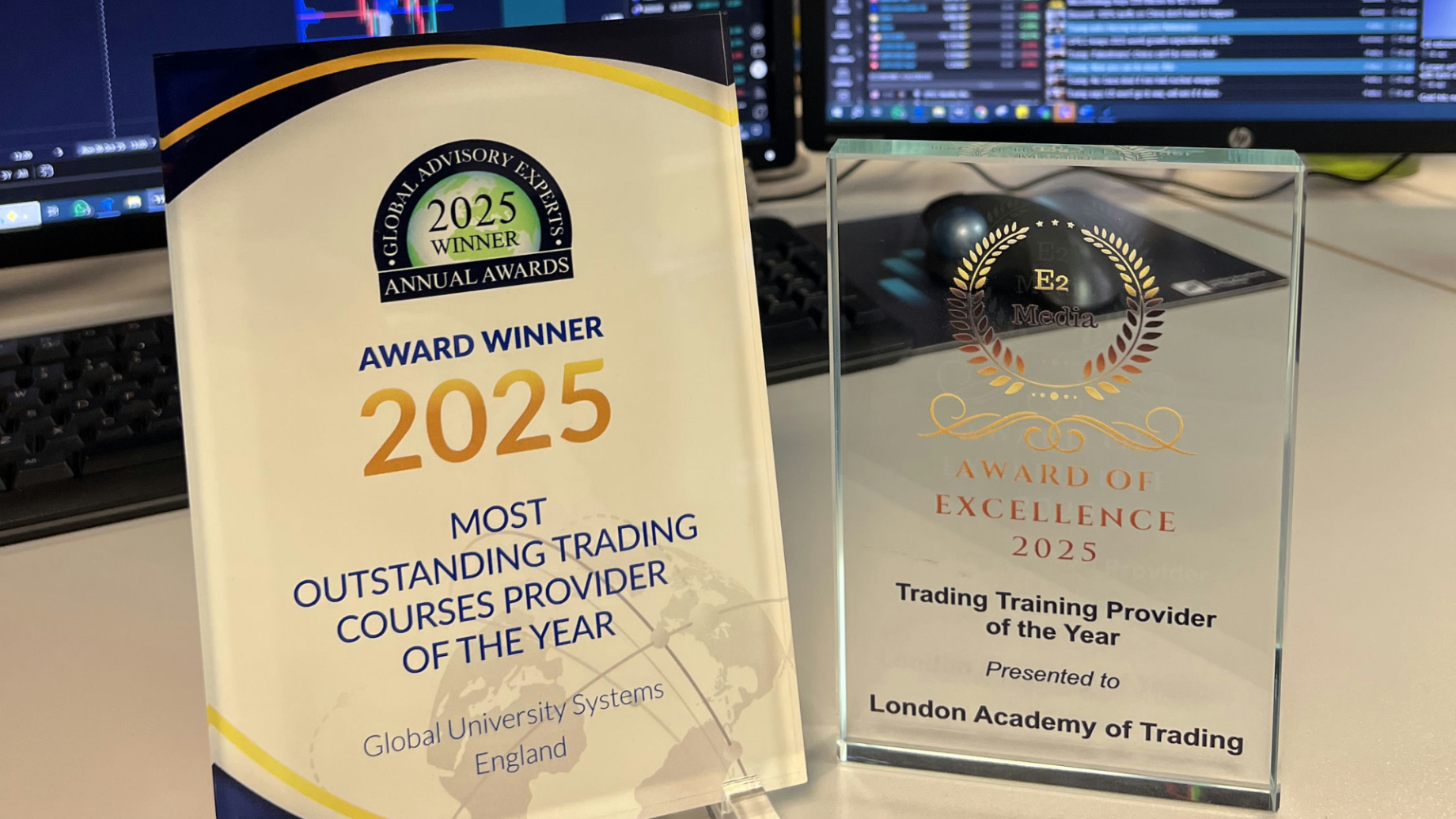Most Outstanding Trading Courses Provider of the Year in the 2025 Global Advisory Experts Annual Awards